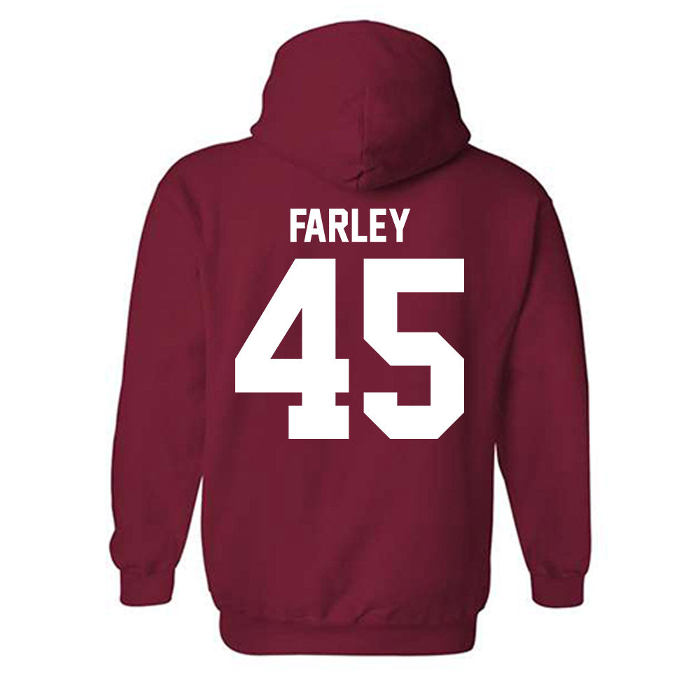 Ball State - NCAA Men's Basketball : Alex Farley - Hooded Sweatshirt-1