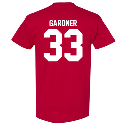 Ball State - NCAA Baseball : Patrick Gardner - T-Shirt-1