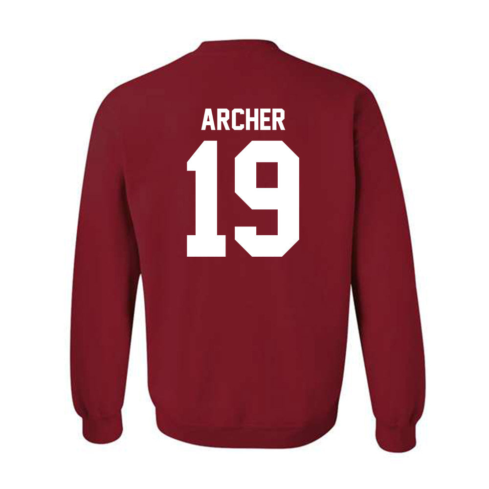 Ball State - NCAA Women's Soccer : Kylie Archer - Crewneck Sweatshirt-1