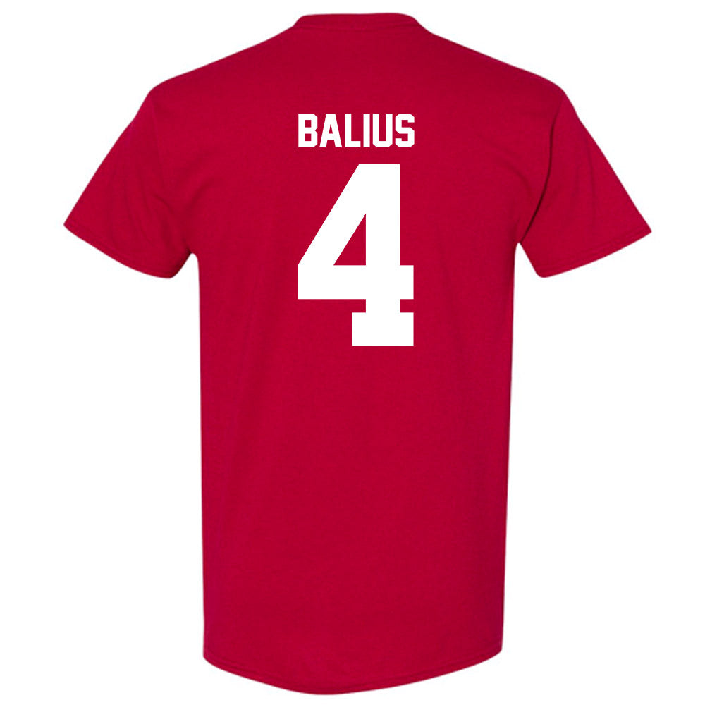 Ball State - NCAA Baseball : Gavin Balius - T-Shirt-1