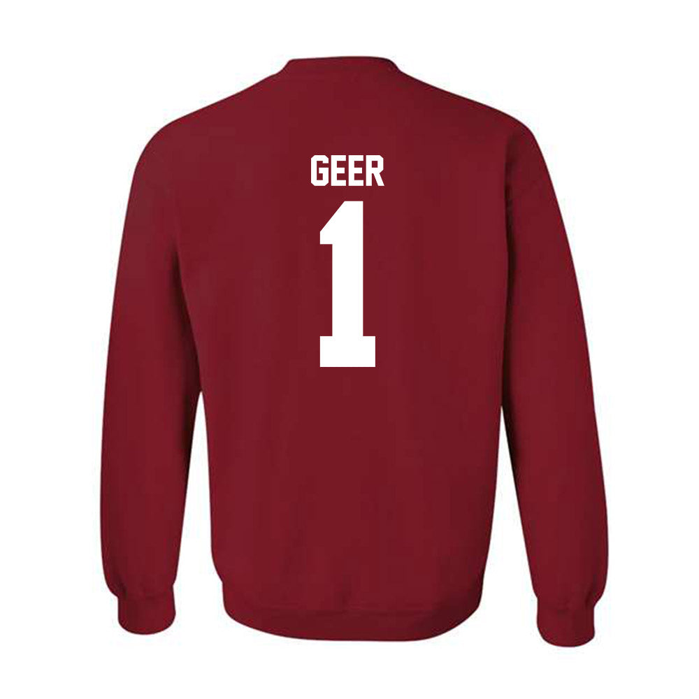 Ball State - NCAA Women's Volleyball : Audrey Geer - Classic Shersey Crewneck Sweatshirt-1