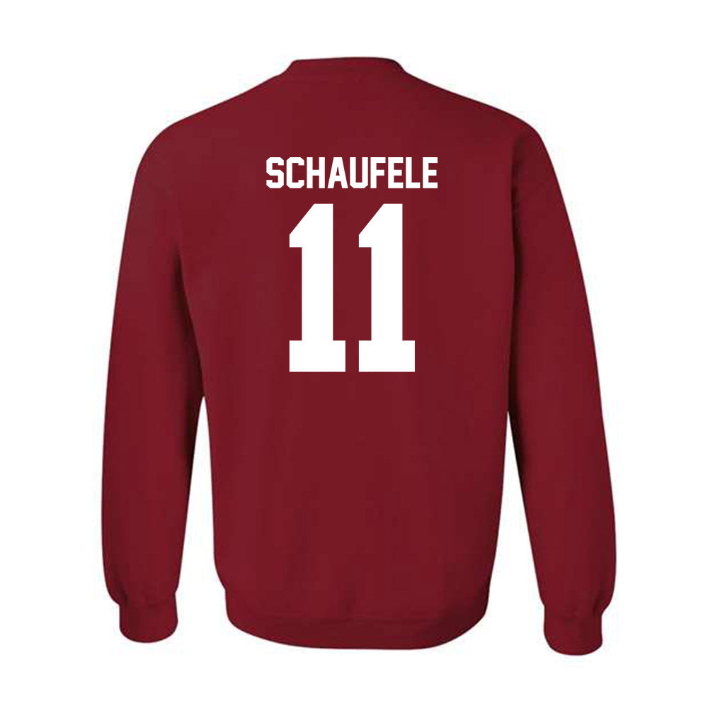 Ball State - NCAA Women's Soccer : Ainsley Schaufele - Crewneck Sweatshirt-1