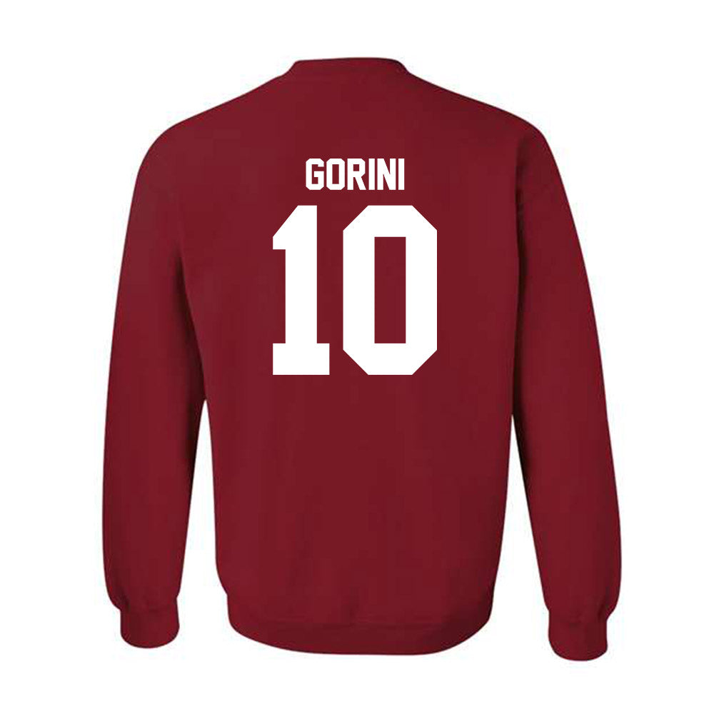 Ball State - NCAA Women's Basketball : Giorgia Gorini - Crewneck Sweatshirt-1
