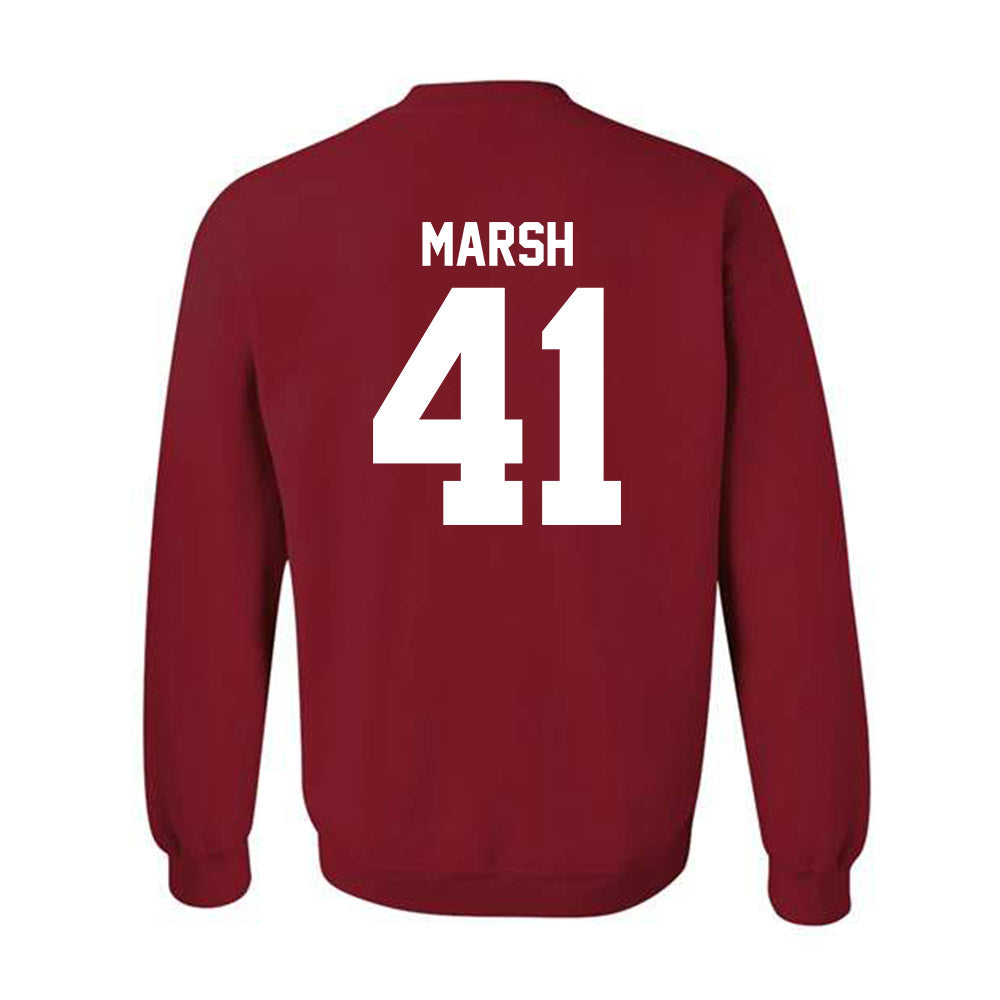 Ball State - NCAA Football : Ben Marsh - Crewneck Sweatshirt-1