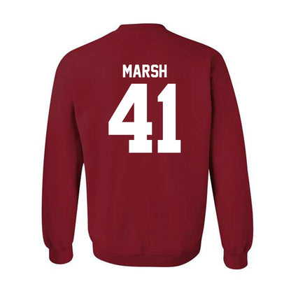 Ball State - NCAA Football : Ben Marsh - Crewneck Sweatshirt-1