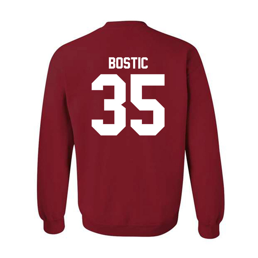 Ball State - NCAA Football : Drew Bostic - Classic Shersey Crewneck Sweatshirt-1