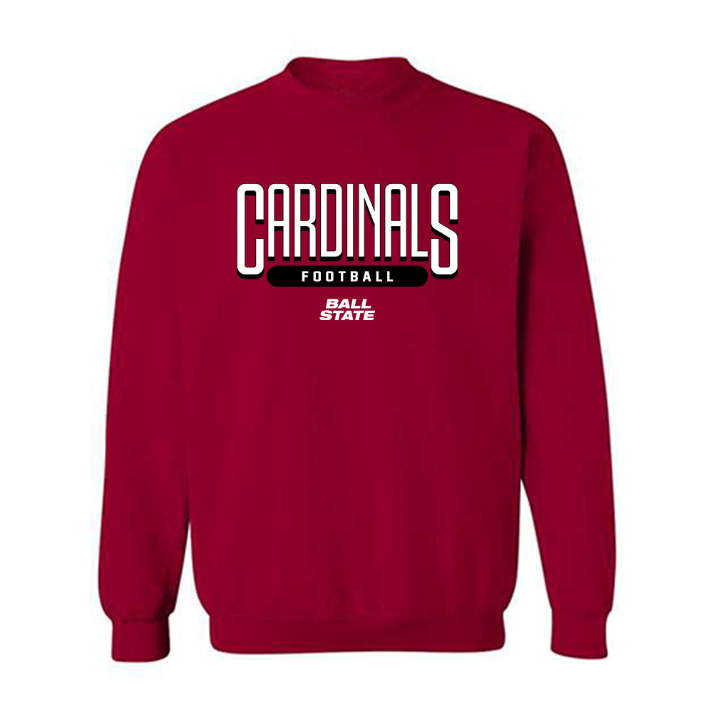 Ball State - NCAA Football : Zion Haney - Classic Shersey Crewneck Sweatshirt-0