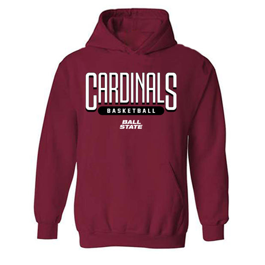 Ball State - NCAA Women's Basketball : Tessa Towers - Classic Shersey Hooded Sweatshirt-0