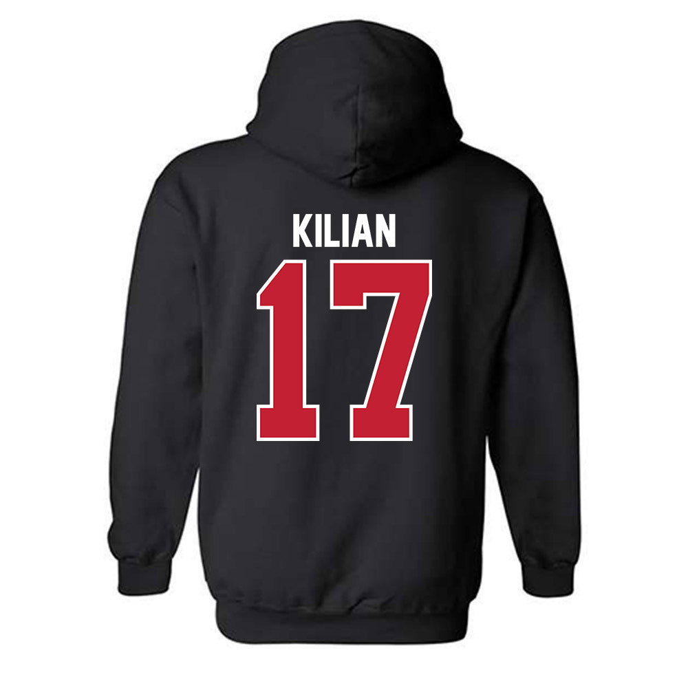 Ball State - NCAA Women's Soccer : Fiona Kilian - Hooded Sweatshirt-1