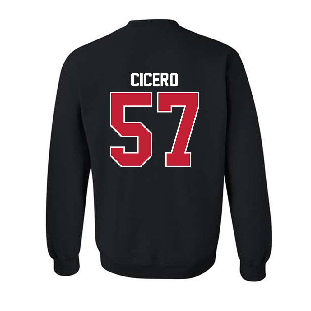 Ball State - NCAA Football : Nolan Cicero - Classic Shersey Crewneck Sweatshirt-1