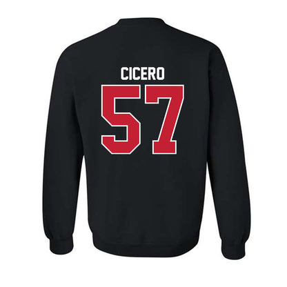 Ball State - NCAA Football : Nolan Cicero - Classic Shersey Crewneck Sweatshirt-1