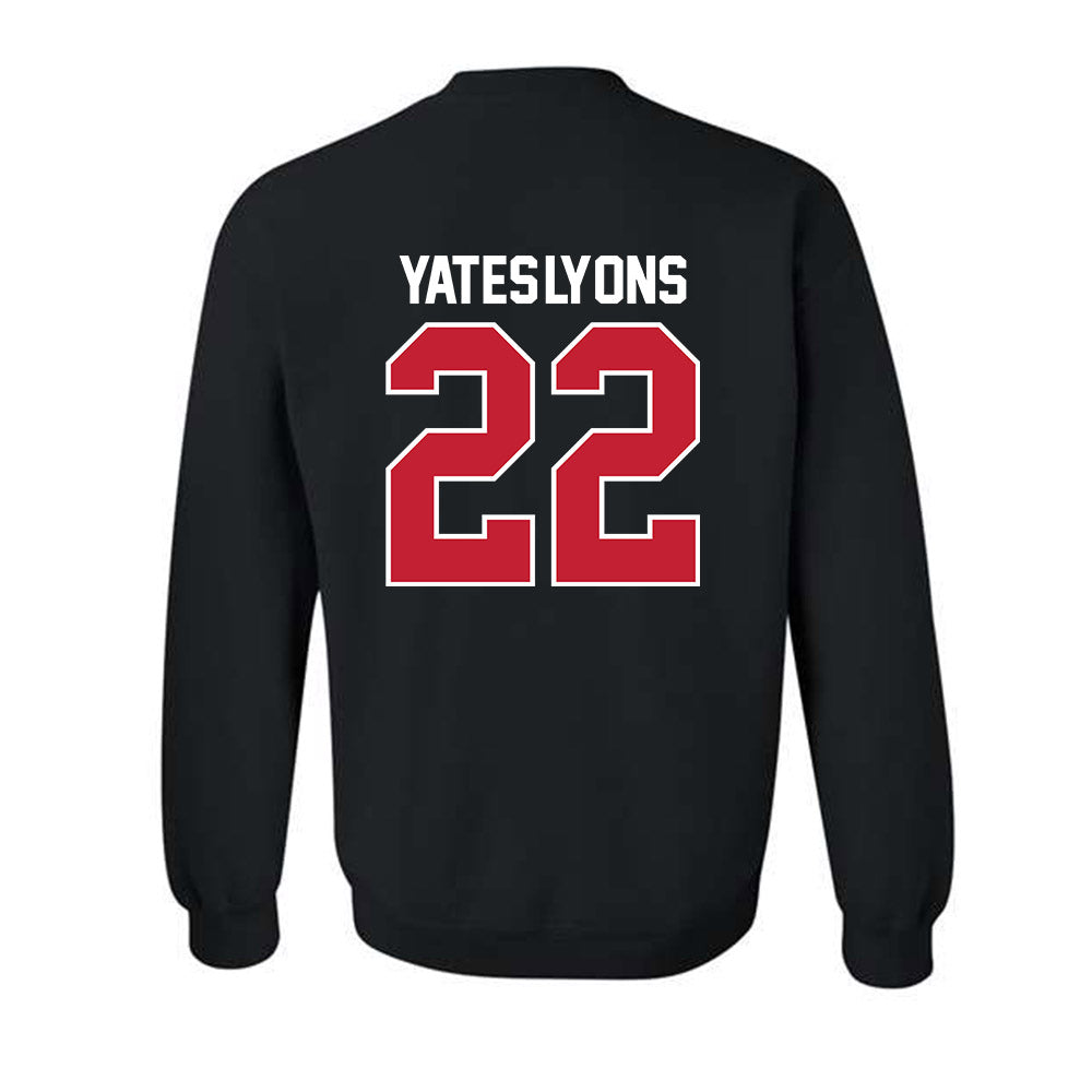 Ball State - NCAA Football : Gavin Yates-Lyons - Classic Shersey Crewneck Sweatshirt-1