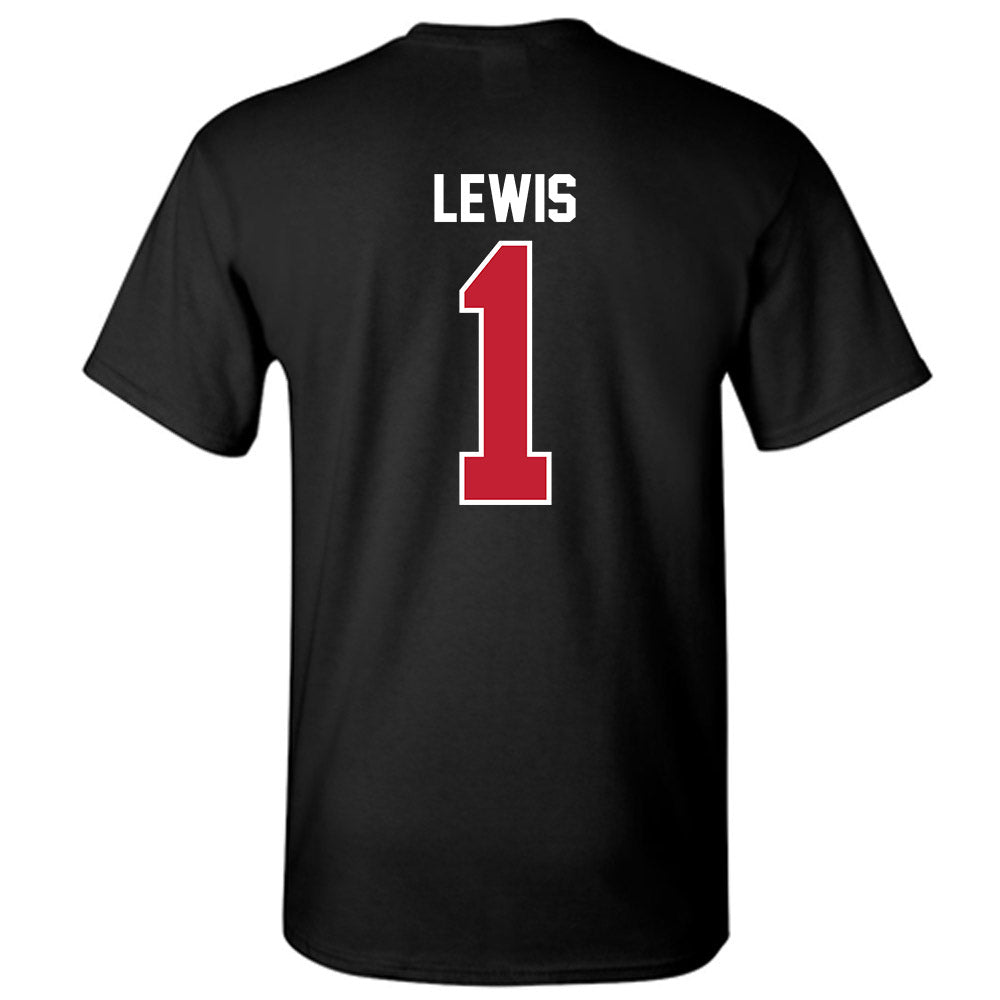 Ball State - NCAA Men's Basketball : Trey Lewis - Classic Shersey T-Shirt-1