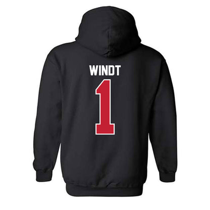 Ball State - NCAA Men's Volleyball : Tyler Windt - Classic Shersey Hooded Sweatshirt-1