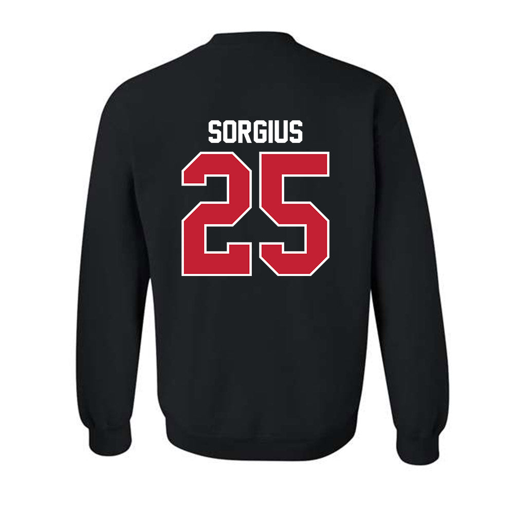 Ball State - NCAA Baseball : Kendric Sorgius - Crewneck Sweatshirt-1