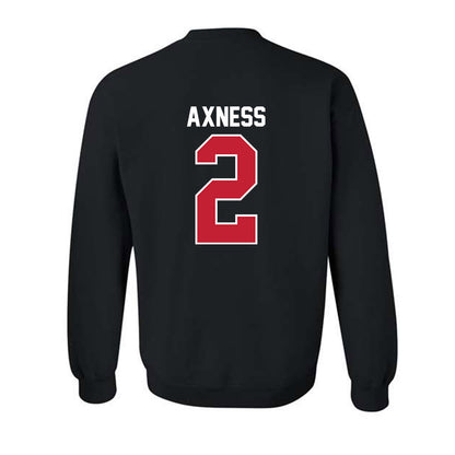 Ball State - NCAA Women's Volleyball : Reese Axness - Crewneck Sweatshirt-1