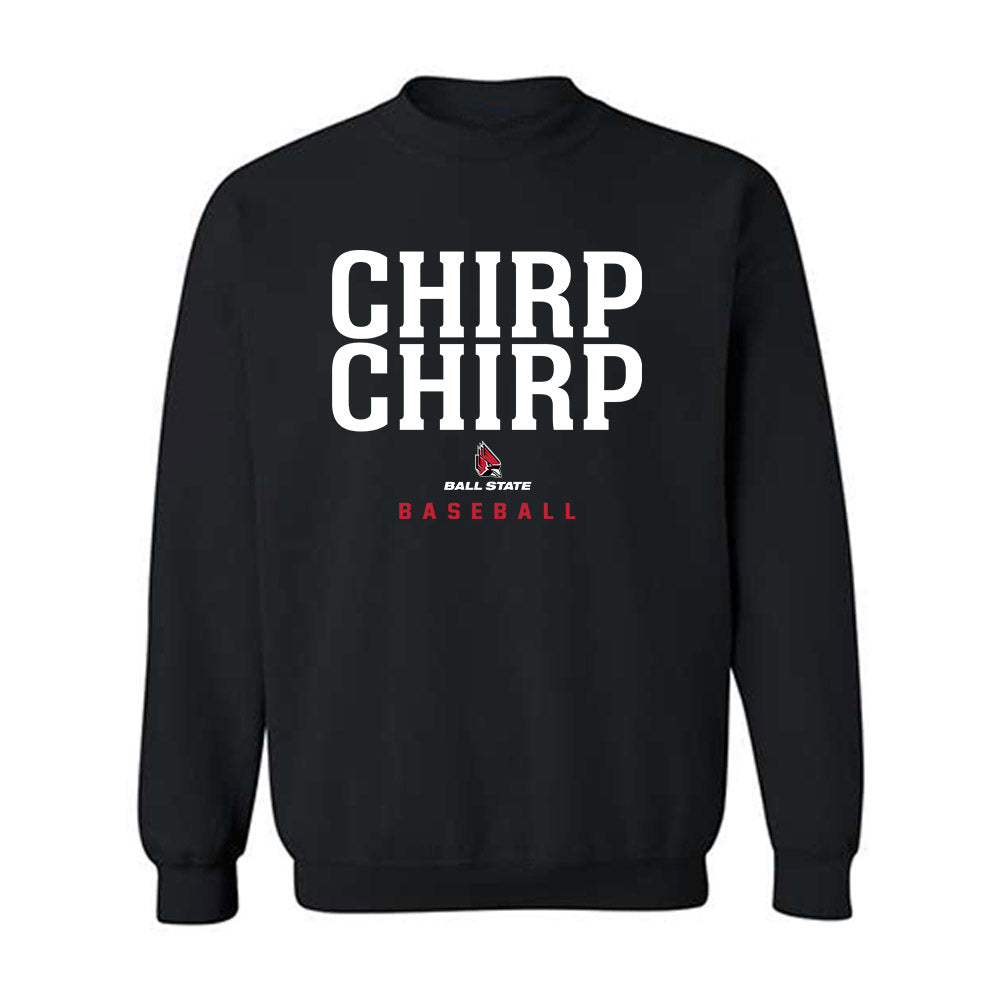 Ball State - NCAA Baseball : Zander Bretza - Crewneck Sweatshirt-0