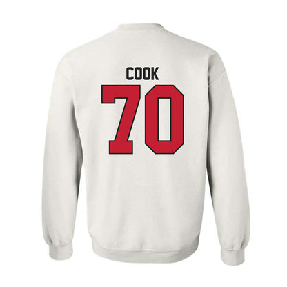 Ball State - NCAA Football : Tristan Cook - Crewneck Sweatshirt-1