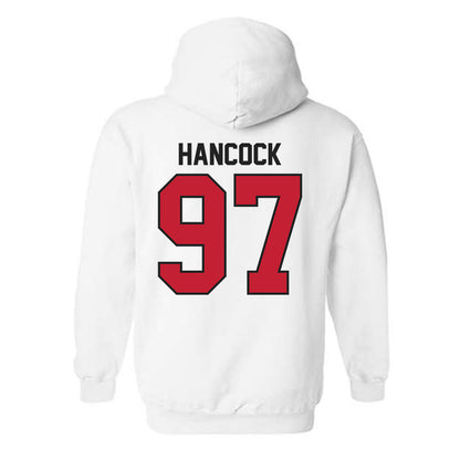Ball State - NCAA Football : Myles Hancock - Classic Shersey Hooded Sweatshirt-1