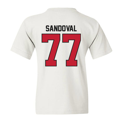 Ball State - NCAA Football : Misael Sandoval - Classic Shersey Youth T-Shirt-1