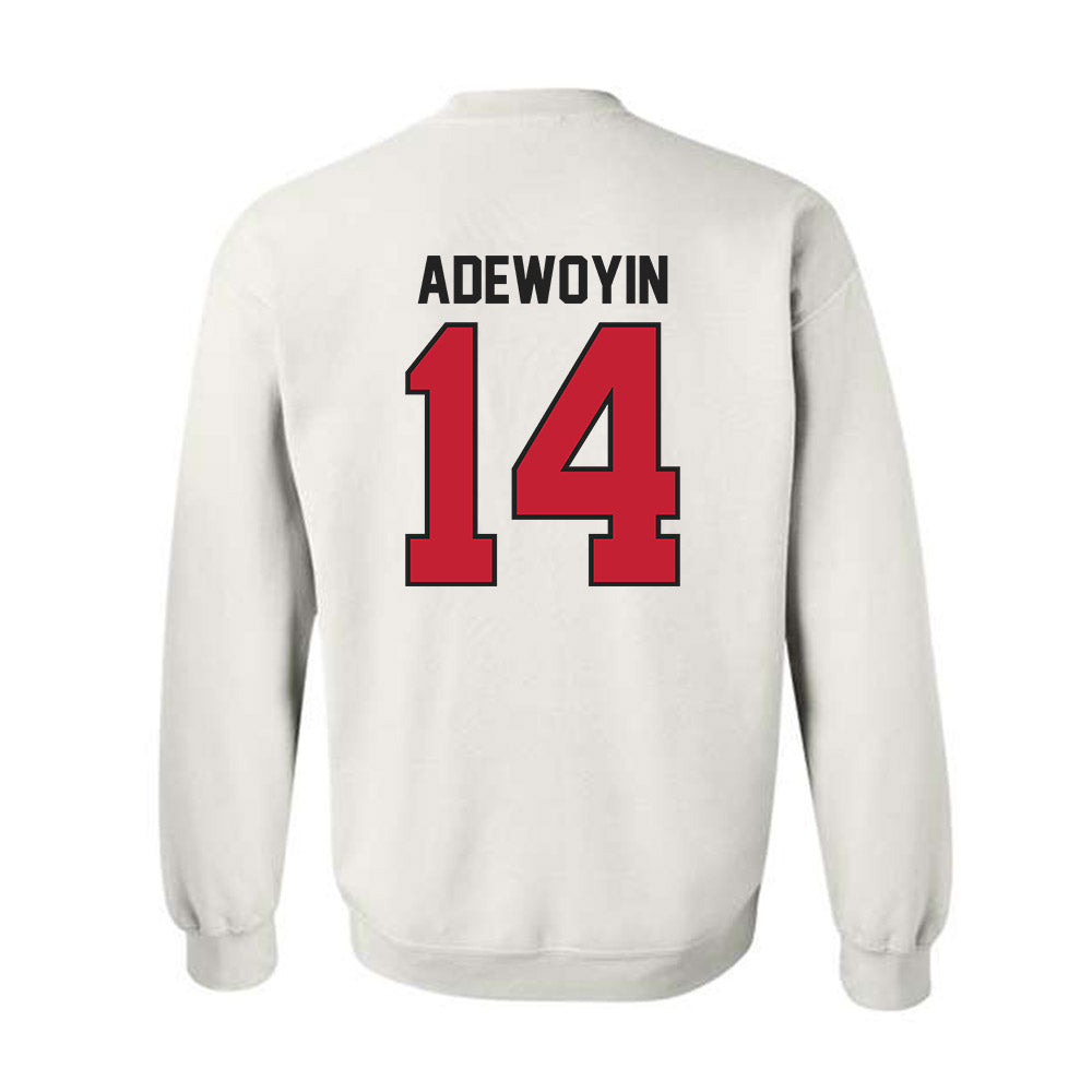 Ball State - NCAA Football : Tobi Adewoyin - Crewneck Sweatshirt-1
