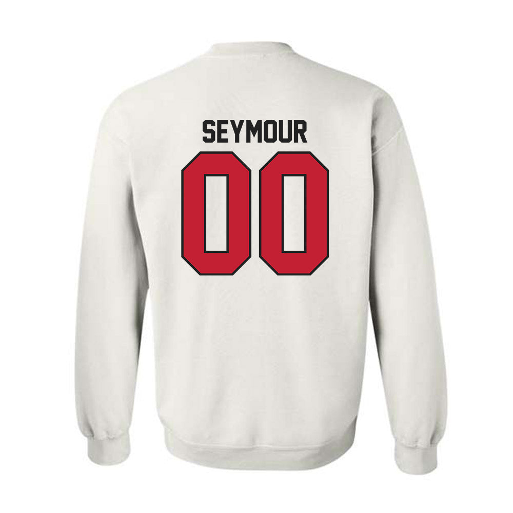 Ball State - NCAA Football : AJ Seymour - Classic Shersey Crewneck Sweatshirt-1