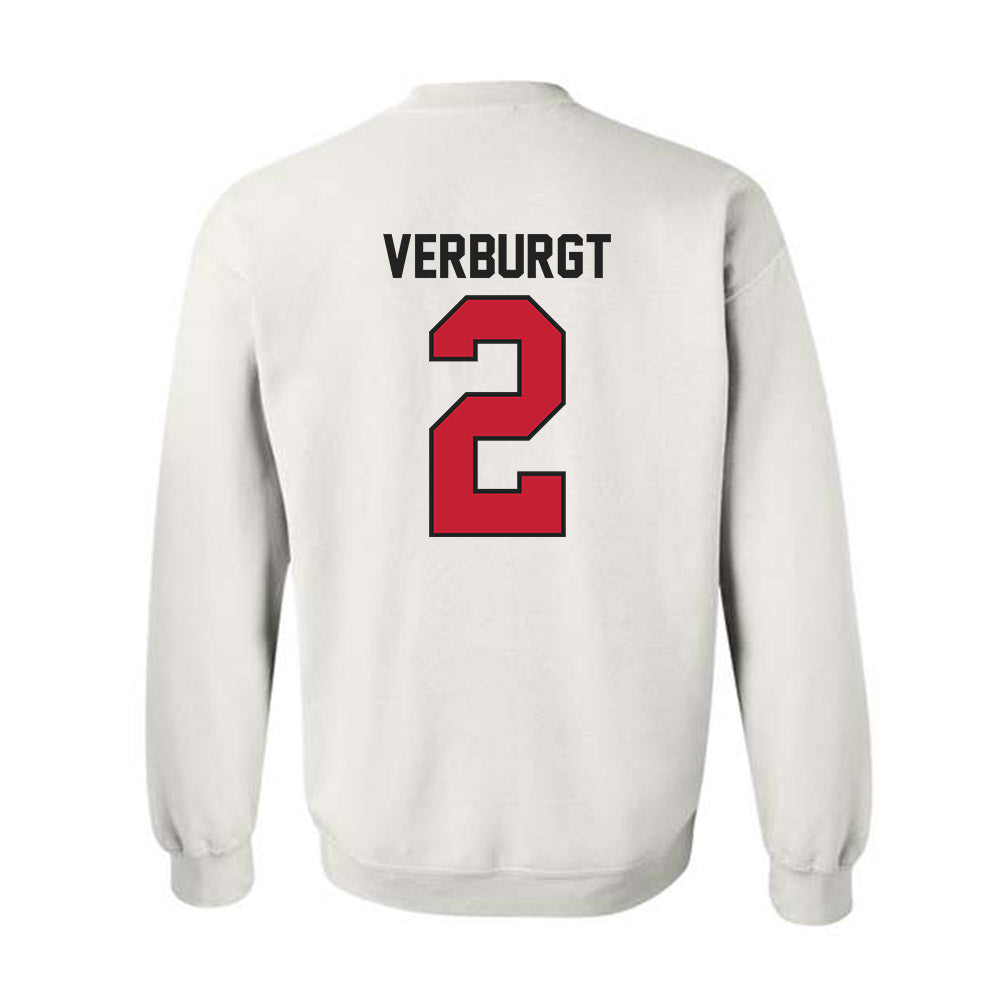 Ball State - NCAA Women's Basketball : Zhen Verburgt - Classic Shersey Crewneck Sweatshirt-1