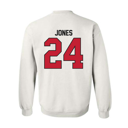 Ball State - NCAA Men's Basketball : Mason Jones - Crewneck Sweatshirt-1