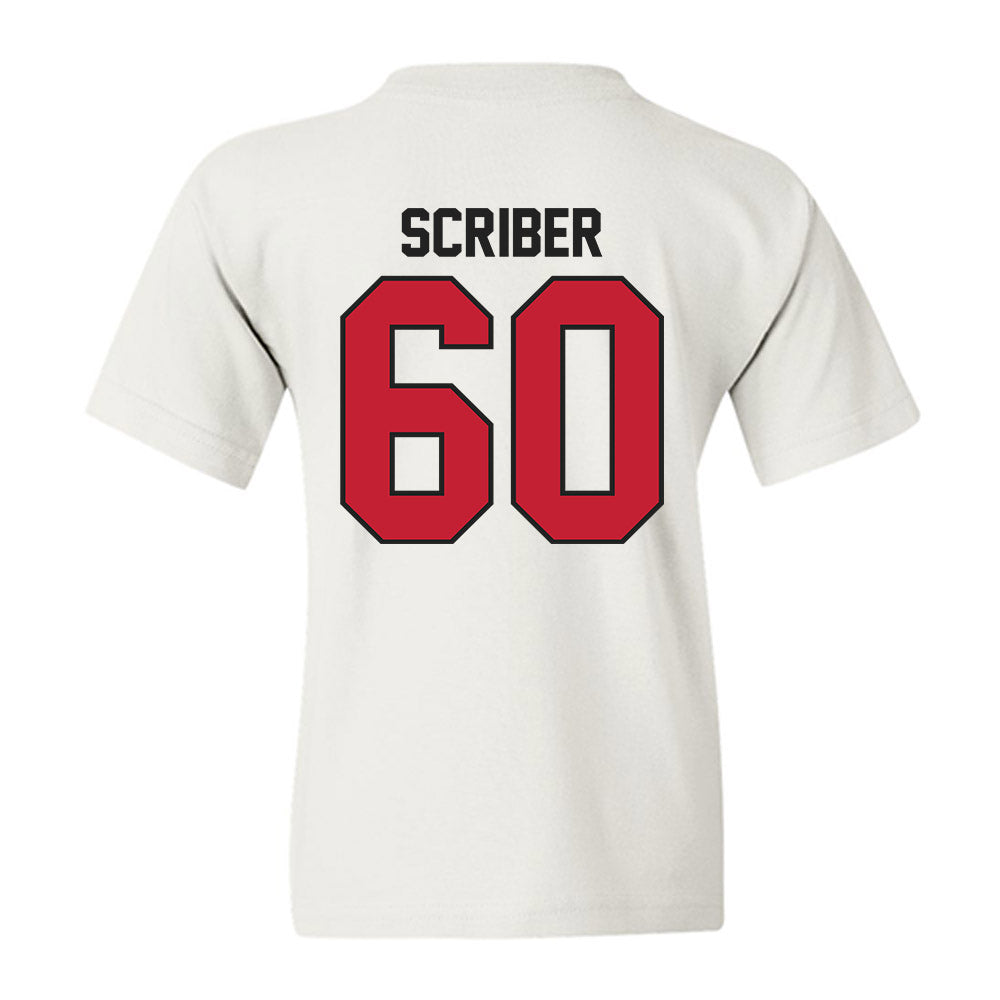 Ball State - NCAA Football : Blake Scriber - Youth T-Shirt-1