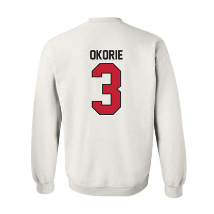 Ball State - NCAA Football : George Okorie - Crewneck Sweatshirt-1