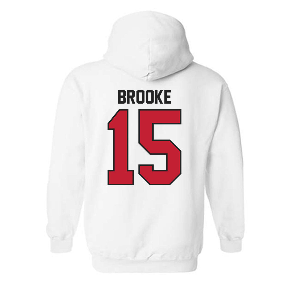 Ball State - NCAA Women's Basketball : Ashlynn Brooke - Hooded Sweatshirt-1