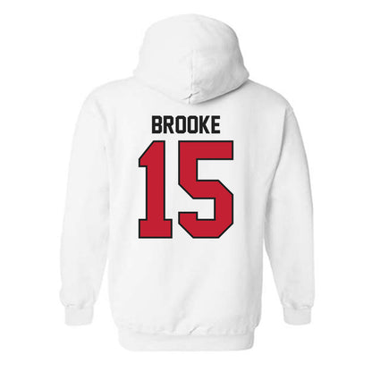Ball State - NCAA Women's Basketball : Ashlynn Brooke - Hooded Sweatshirt-1