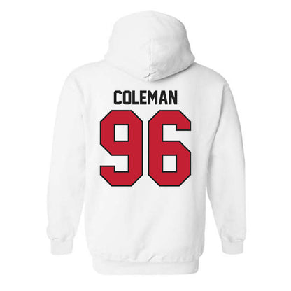 Ball State - NCAA Football : Joshua Coleman - Classic Shersey Hooded Sweatshirt-1