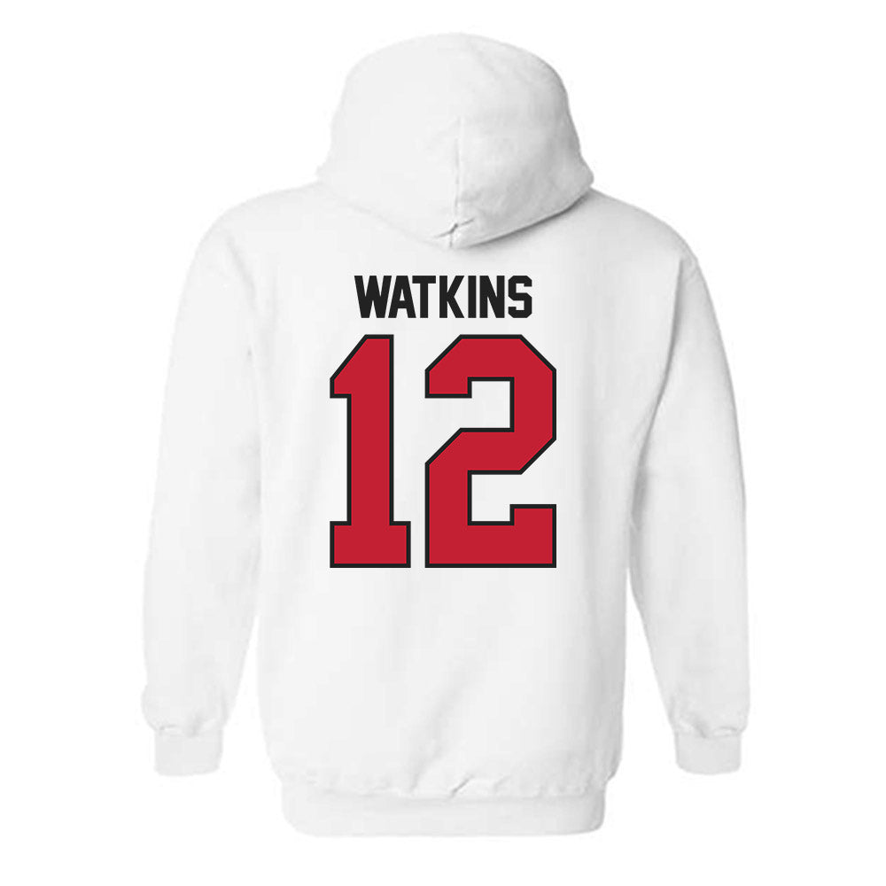Ball State - NCAA Women's Soccer : Lexi Watkins - Hooded Sweatshirt-1