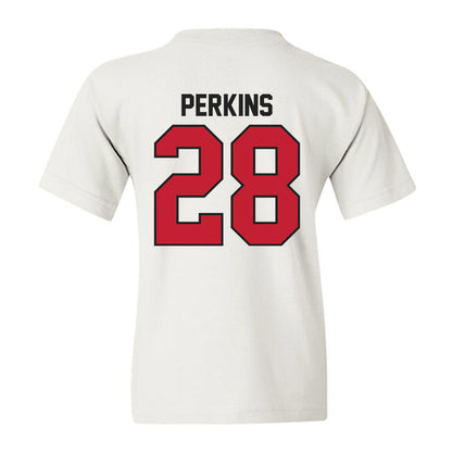 Ball State - NCAA Football : Stone Perkins - Classic Shersey Youth T-Shirt-1