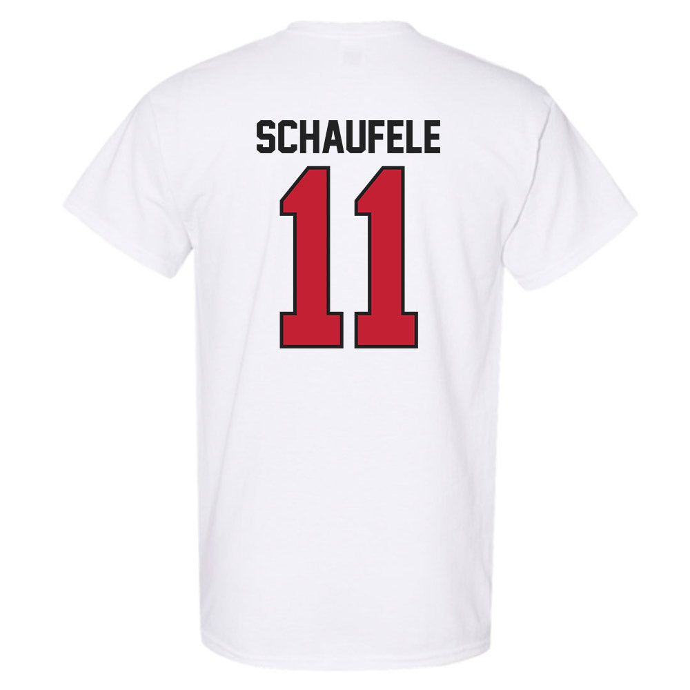 Ball State - NCAA Women's Soccer : Ainsley Schaufele - T-Shirt-1