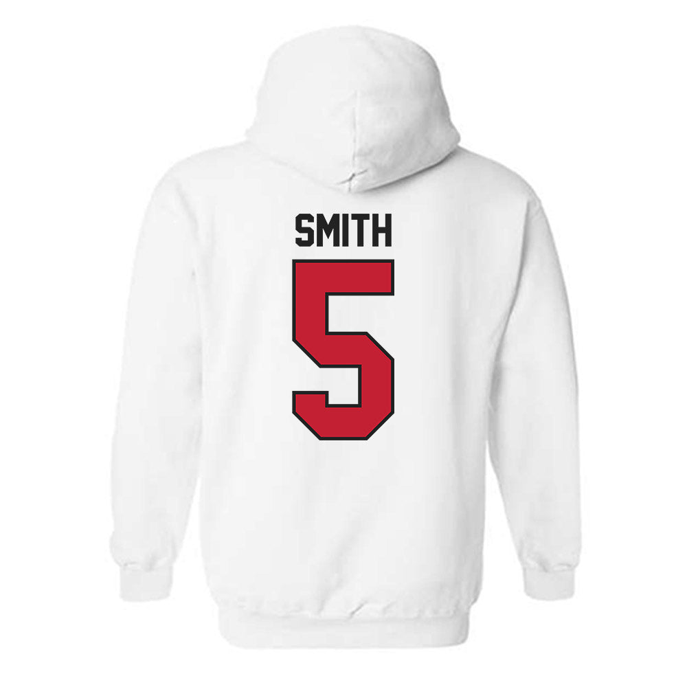 Ball State - NCAA Football : Jabari Smith - Classic Shersey Hooded Sweatshirt-1