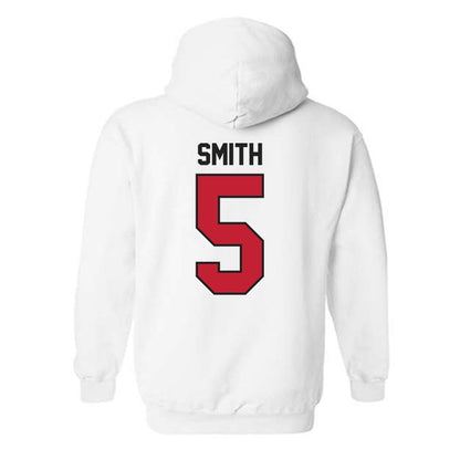 Ball State - NCAA Football : Jabari Smith - Classic Shersey Hooded Sweatshirt-1