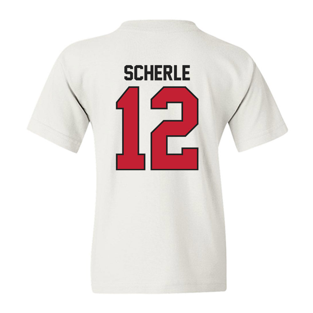 Ball State - NCAA Football : Alex Scherle - Classic Shersey Youth T-Shirt-1