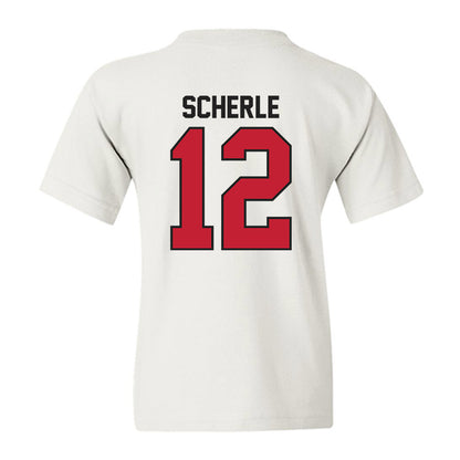 Ball State - NCAA Football : Alex Scherle - Classic Shersey Youth T-Shirt-1