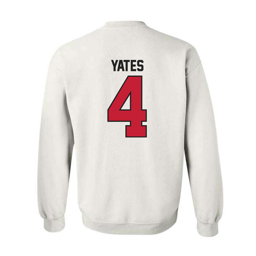 Ball State - NCAA Football : Willizhuan Yates - Classic Shersey Crewneck Sweatshirt-1