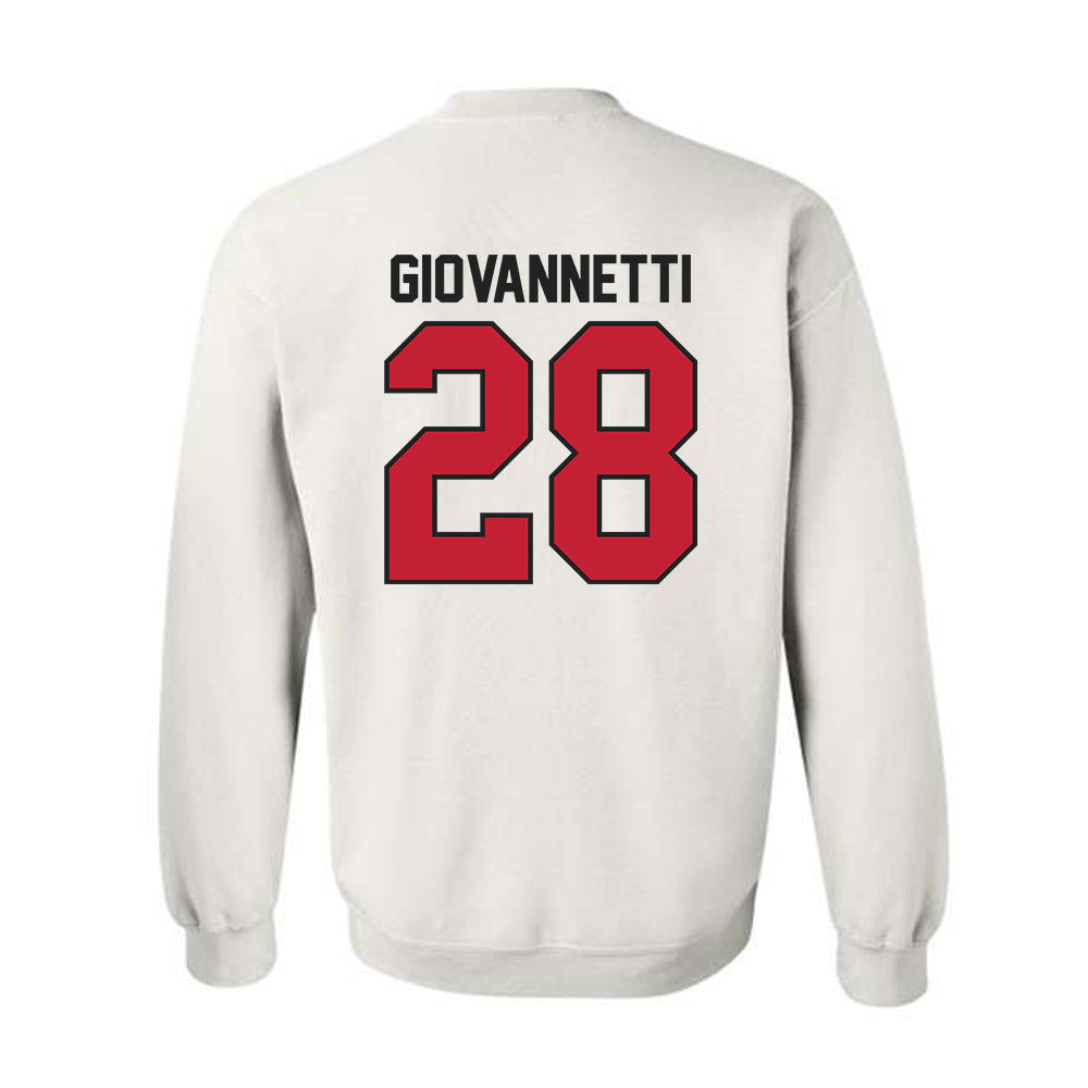 Ball State - NCAA Baseball : Ben Giovannetti - Classic Shersey Crewneck Sweatshirt-1