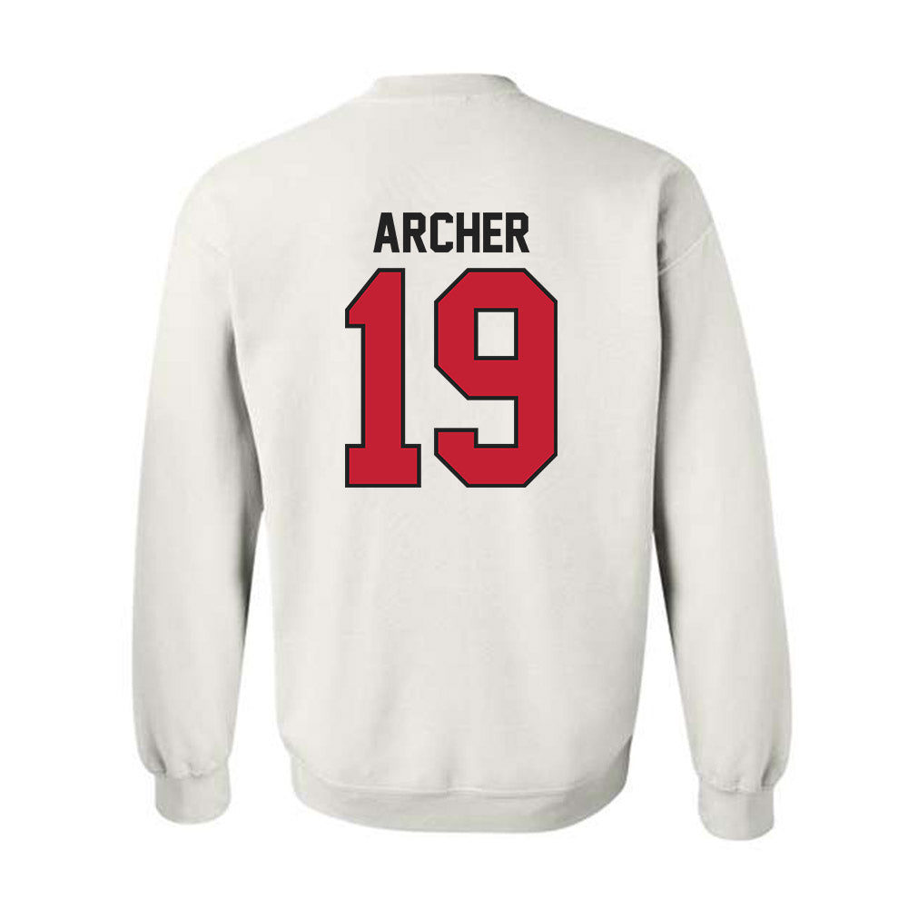 Ball State - NCAA Women's Soccer : Kylie Archer - Crewneck Sweatshirt-1