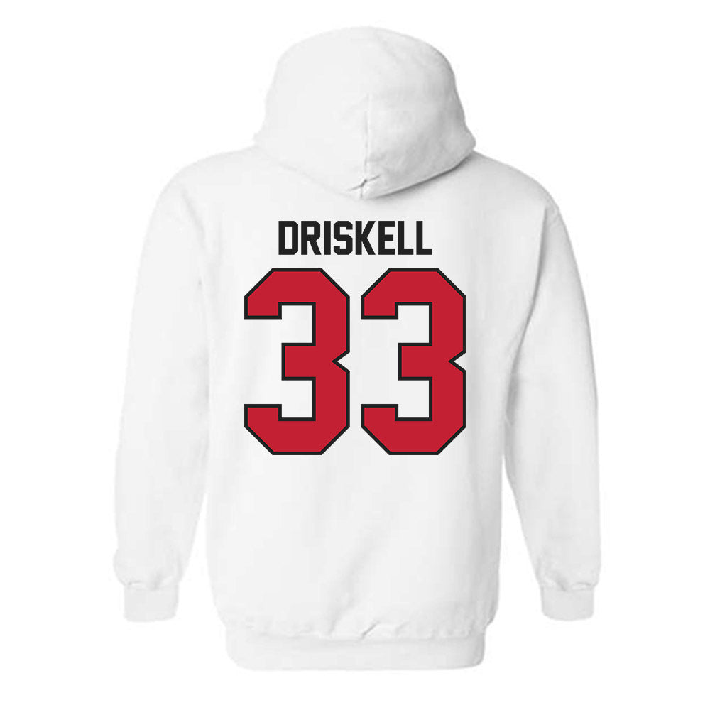 Ball State - NCAA Baseball : Eli Driskell - Classic Shersey Hooded Sweatshirt-1