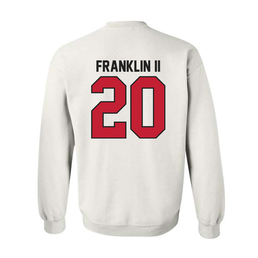 Ball State - NCAA Football : Cedric Franklin II - Classic Shersey Crewneck Sweatshirt-1