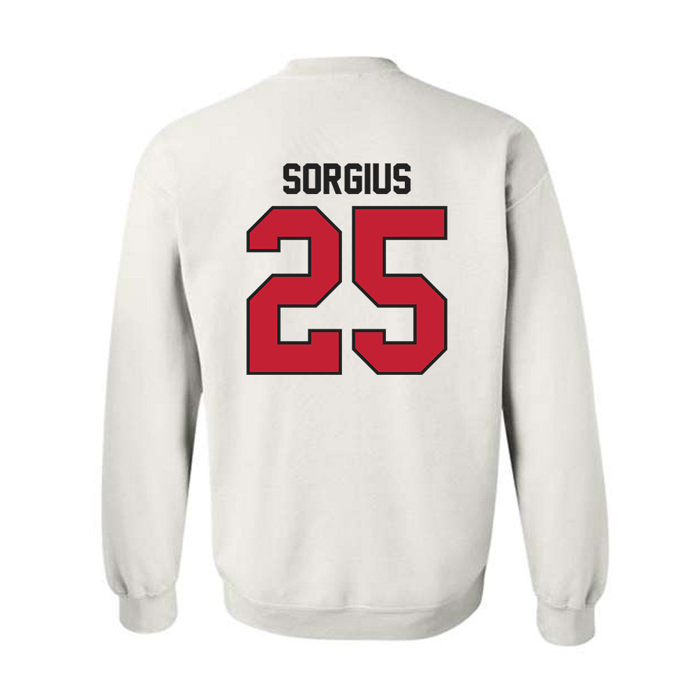 Ball State - NCAA Baseball : Kendric Sorgius - Crewneck Sweatshirt-1