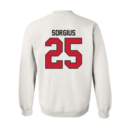 Ball State - NCAA Baseball : Kendric Sorgius - Crewneck Sweatshirt-1
