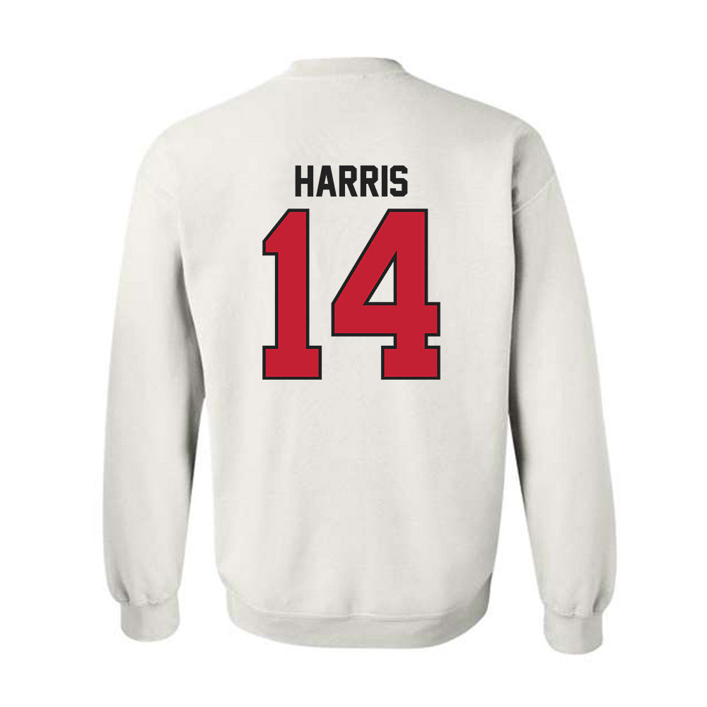 Ball State - NCAA Men's Volleyball : Jason Harris - Classic Shersey Crewneck Sweatshirt-1