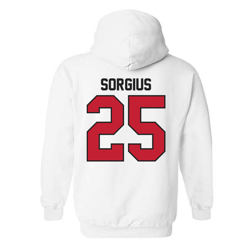 Ball State - NCAA Baseball : Kendric Sorgius - Hooded Sweatshirt-1