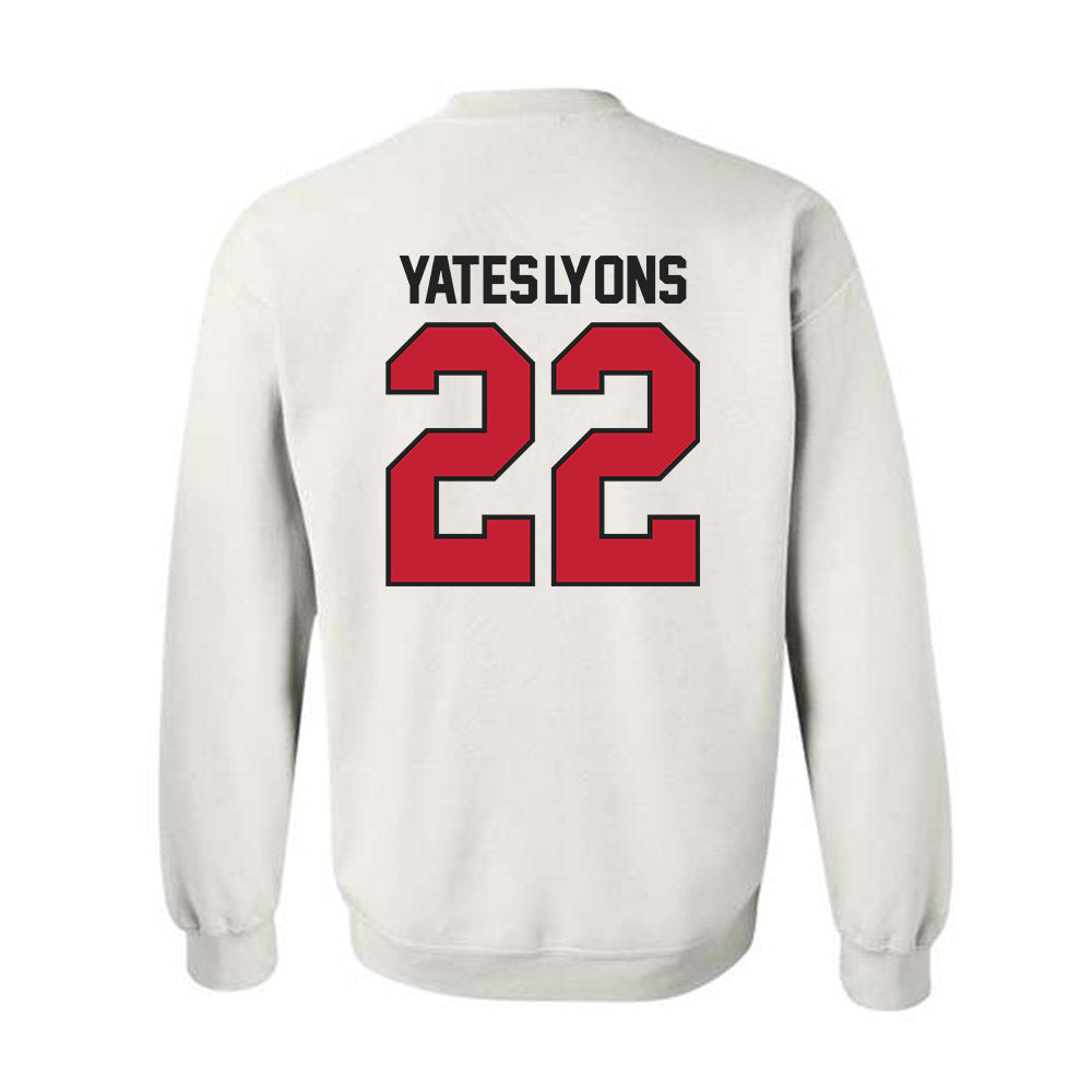 Ball State - NCAA Football : Gavin Yates-Lyons - Classic Shersey Crewneck Sweatshirt-1